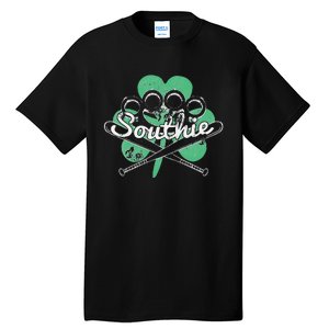 Southie Boston Irish Saint Patrick's Day Distressed Tall T-Shirt