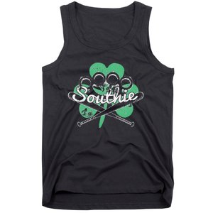 Southie Boston Irish Saint Patrick's Day Distressed Tank Top