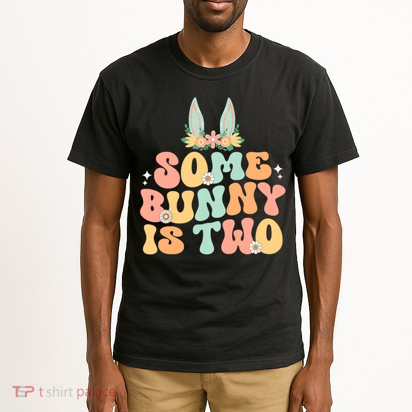 Some Bunny Is Two Birthday Party Tall T-Shirt