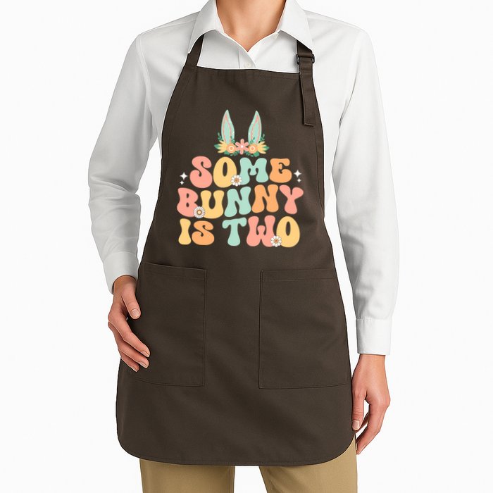 Some Bunny Is Two Birthday Party Apron