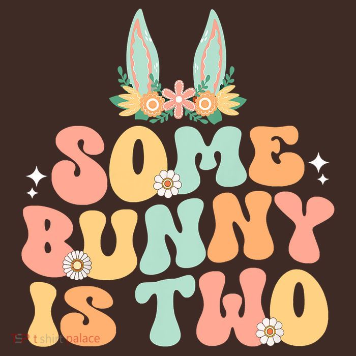 Some Bunny Is Two Birthday Party Cooling Performance Long Sleeve Crew