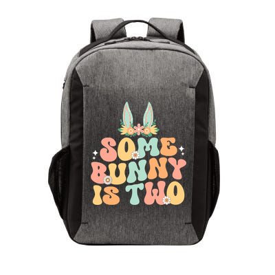 Some Bunny Is Two Birthday Party Vector Backpack