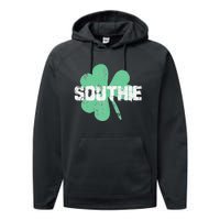 Southie Boston Irish Saint Patrick's Day Performance Fleece Hoodie