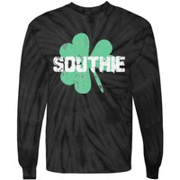 Southie Boston Irish Saint Patrick's Day Tie-Dye Long Sleeve Shirt