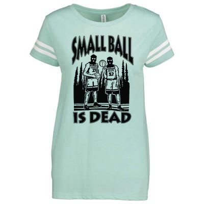 Small Ball Is Dead Enza Ladies Jersey Football T-Shirt