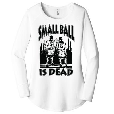 Small Ball Is Dead Women's Perfect Tri Tunic Long Sleeve Shirt