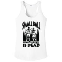 Small Ball Is Dead Ladies PosiCharge Competitor Racerback Tank