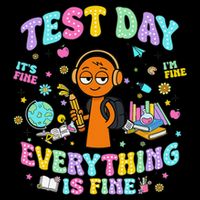 Spru Bruh Its Test Day You Got This Runki Toy V-Neck T-Shirt