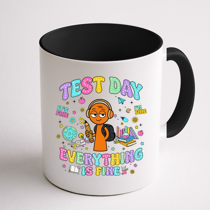 Spru Bruh Its Test Day You Got This Runki Toy Mug