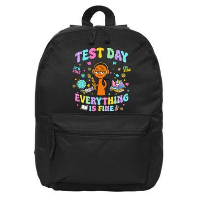 Spru Bruh Its Test Day You Got This Runki Toy 16 in Basic Backpack