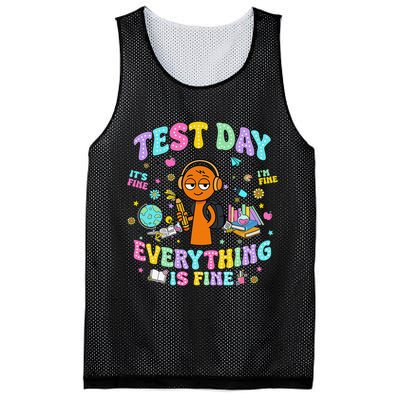 Spru Bruh Its Test Day You Got This Runki Toy Mesh Reversible Basketball Jersey Tank