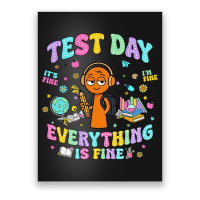 Spru Bruh Its Test Day You Got This Runki Toy Poster