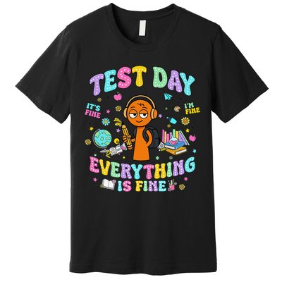 Spru Bruh Its Test Day You Got This Runki Toy Premium T-Shirt