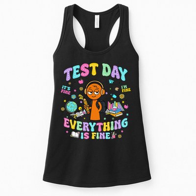 Spru Bruh Its Test Day You Got This Runki Toy Womens Tank Top