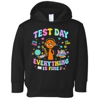 Spru Bruh Its Test Day You Got This Runki Toy Toddler Hoodie