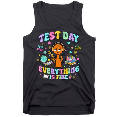 Spru Bruh Its Test Day You Got This Runki Toy Tank Top