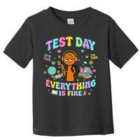 Spru Bruh Its Test Day You Got This Runki Toy Toddler T-Shirt
