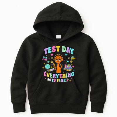 Spru Bruh Its Test Day You Got This Runki Toy Kids Hoodie