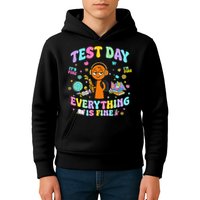 Spru Bruh Its Test Day You Got This Runki Toy Kids Hoodie