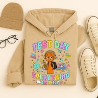 Spru Bruh Its Test Day You Got This Runki Toy Hoodie