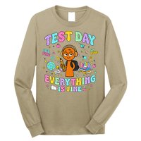 Spru Bruh Its Test Day You Got This Runki Toy Long Sleeve Shirt