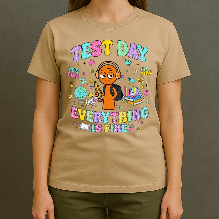 Spru Bruh Its Test Day You Got This Runki Toy T-Shirt