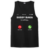 Sussy Baka Is Calling Funny Phone Meme PosiCharge Competitor Tank