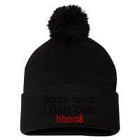 Sorry B.o.y.s I Only Date Bbno$ Pom Pom 12in Knit Beanie