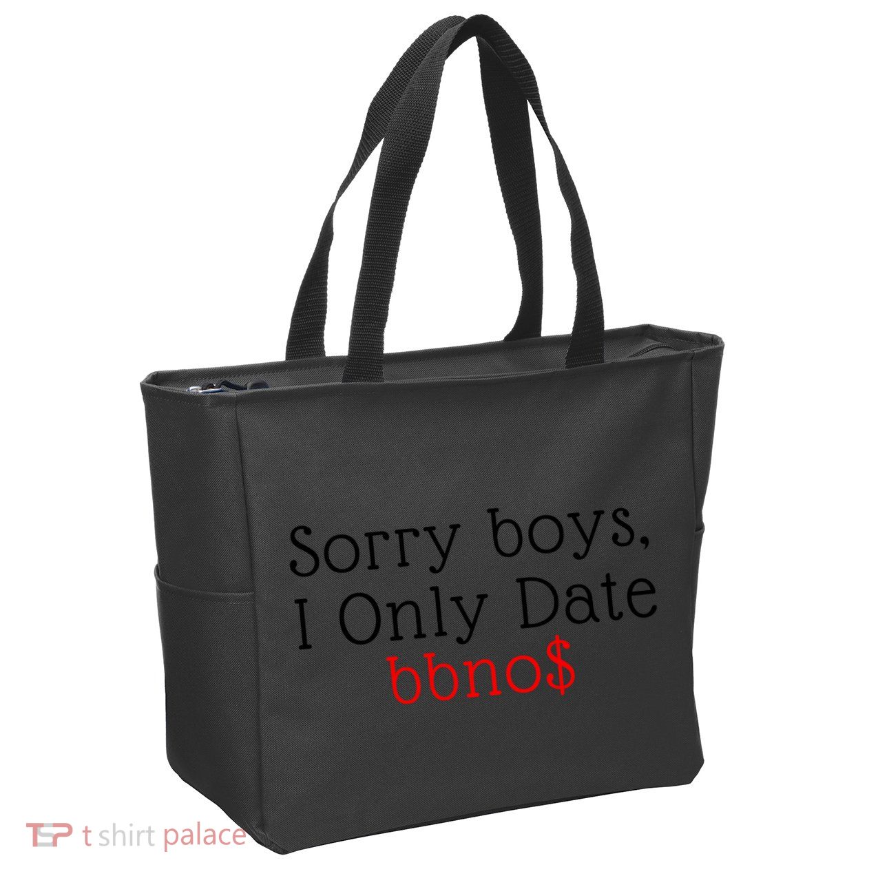 Sorry B.o.y.s I Only Date Bbno$ Zip Tote Bag