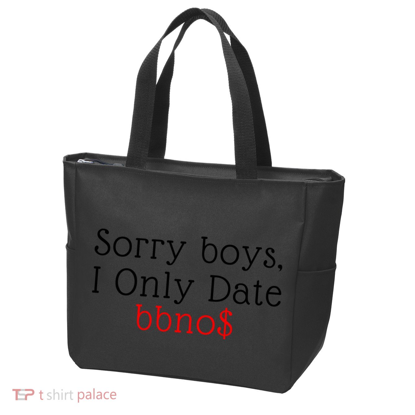 Sorry B.o.y.s I Only Date Bbno$ Zip Tote Bag