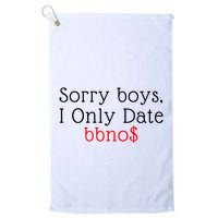 Sorry B.o.y.s I Only Date Bbno$ Golf Towel