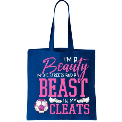 Soccer Beauty In The Street Beast In My Cleats Gift Bag