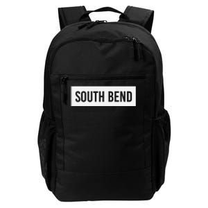 South Bend In Indiana Funny City Home Roots Usa Gift Daily Commute Backpack