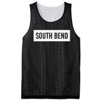 South Bend In Indiana Funny City Home Roots Usa Gift Mesh Reversible Basketball Jersey Tank