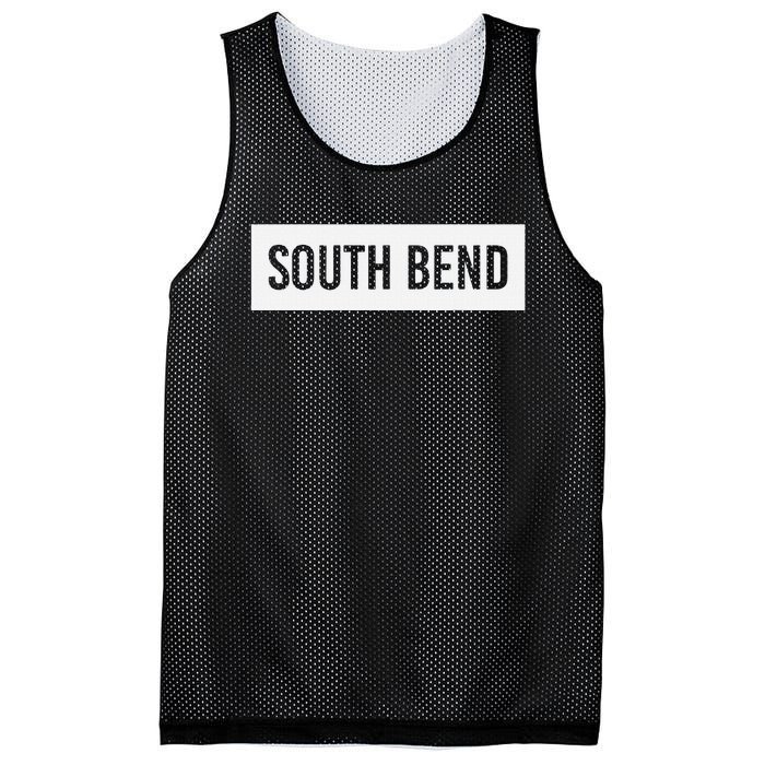 South Bend In Indiana Funny City Home Roots Usa Gift Mesh Reversible Basketball Jersey Tank