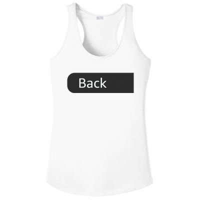 Stuck Between Idk Idc Idgaf Skull Ladies PosiCharge Competitor Racerback Tank