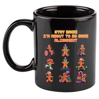 Stay Back Im About To Do Some Alignment Funny Chiropractor 11oz C Handle Ceramic Mug