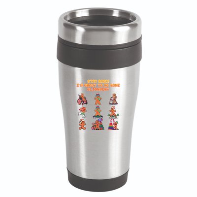 Stay Back Im About To Do Some Alignment Funny Chiropractor 16oz Travel Tumbler