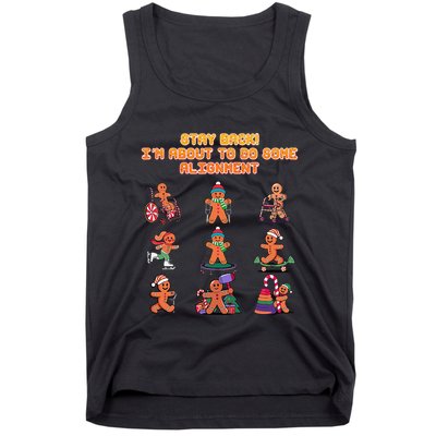 Stay Back Im About To Do Some Alignment Funny Chiropractor Tank Top