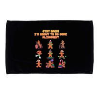 Stay Back Im About To Do Some Alignment Funny Chiropractor Microfiber Hand Towel