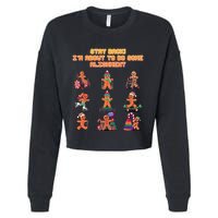 Stay Back Im About To Do Some Alignment Funny Chiropractor Cropped Pullover Crew