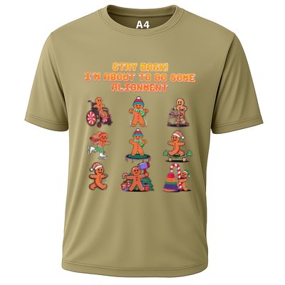 Stay Back Im About To Do Some Alignment Funny Chiropractor Performance Shirt