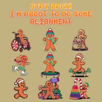Stay Back Im About To Do Some Alignment Funny Chiropractor Performance Shirt