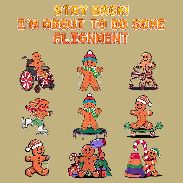 Stay Back Im About To Do Some Alignment Funny Chiropractor Magnet