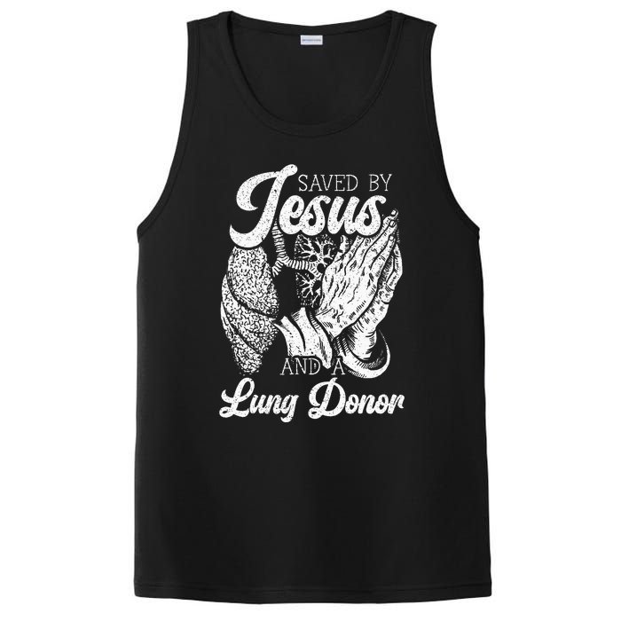 Saved By Jesus And A Lung Donor Lung Recipient PosiCharge Competitor Tank