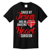 Saved By Jesus Open Heart Surgery Bypass Surgery Survivor Cool Gift Kids T-Shirt