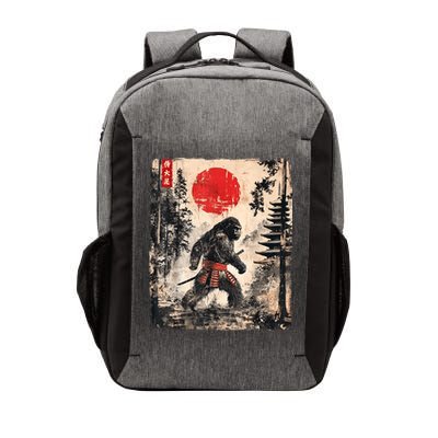 Samurai Bigfoot Japanese Vintage Graphic Ukiyoe Art Funny Vector Backpack