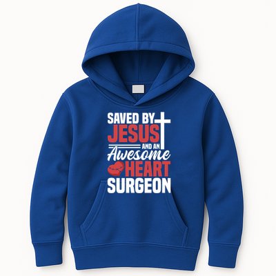 Saved By Jesus And An Amazing Heart Surgeon Bypass Surgery Great Gift Kids Hoodie