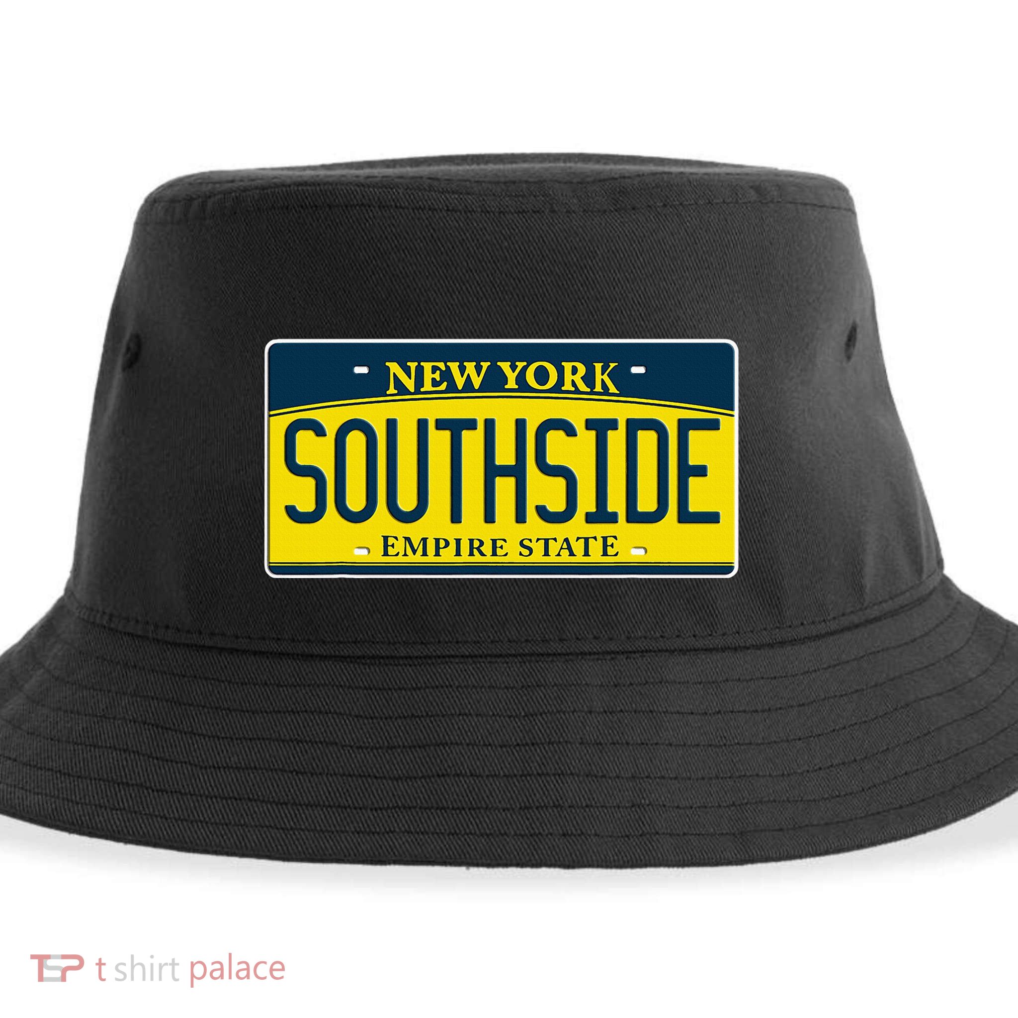 Southside Brooklyn Jamaica Queens Ny New York Neighborhood Sustainable Bucket Hat