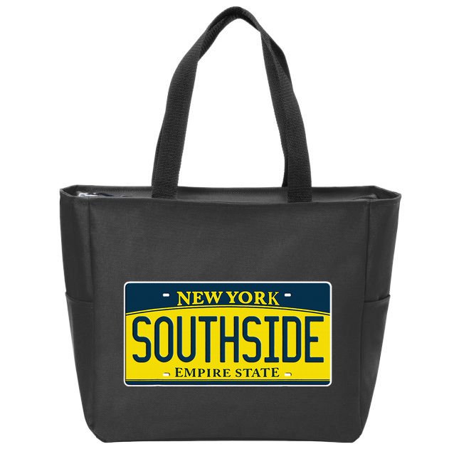 Southside Brooklyn Jamaica Queens Ny New York Neighborhood Zip Tote Bag